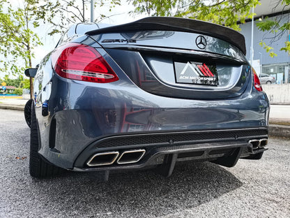 Mercedes benz w205 psm rear diffuser