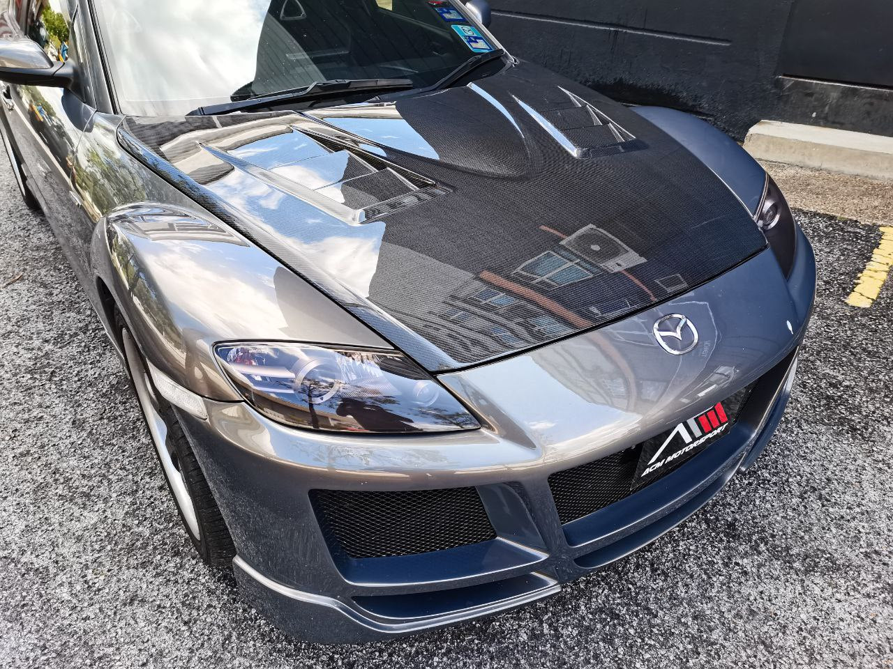 Mazda Rx8 hood