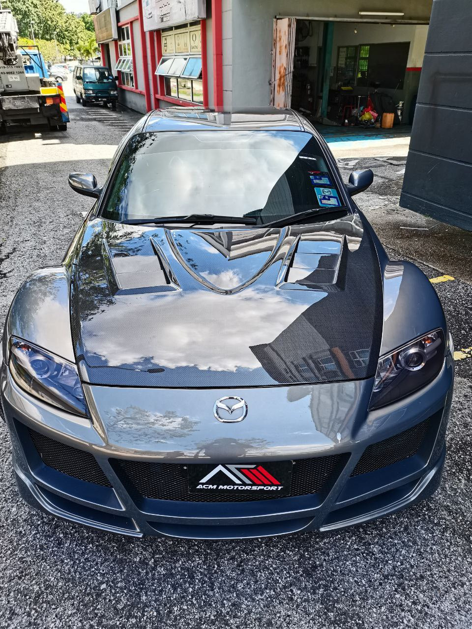 Mazda Rx8 hood