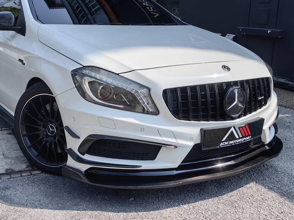 Mercedes benz W176 Rv front lip
