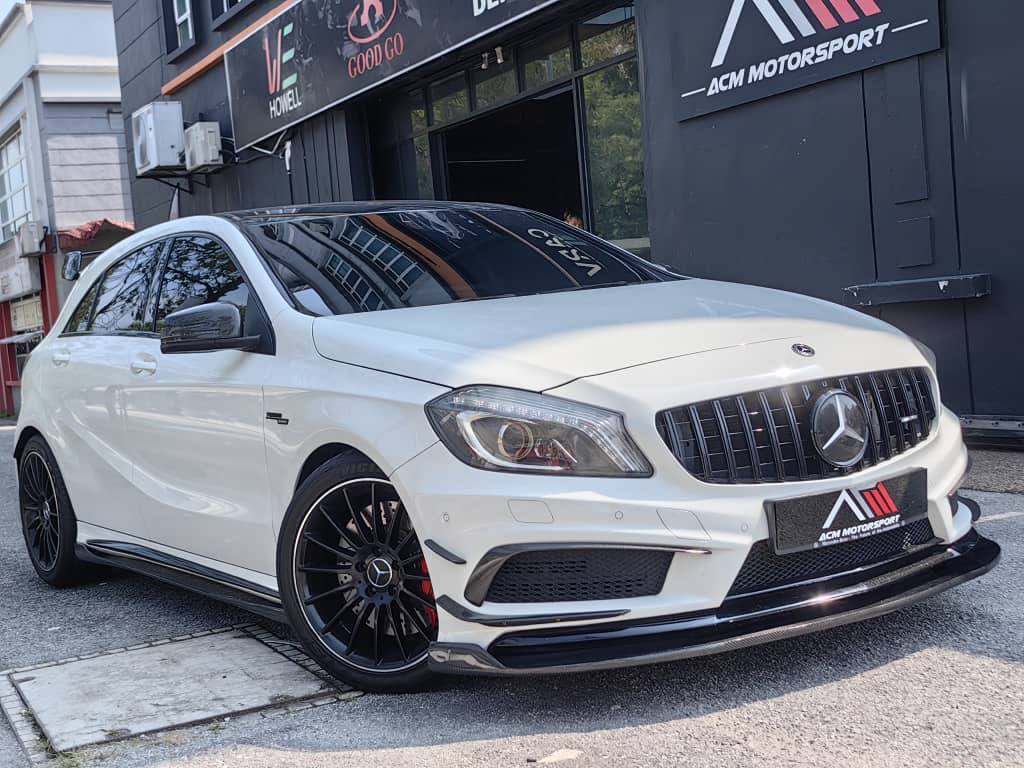 Mercedes benz W176 Rv front lip