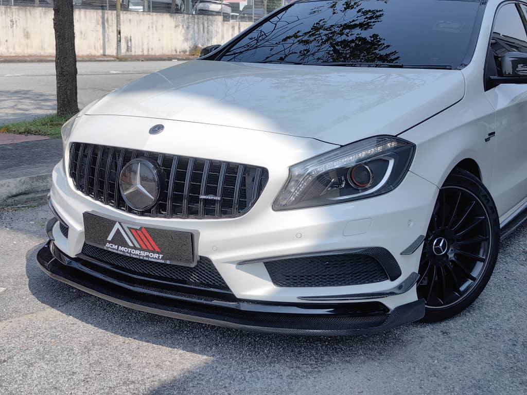 Mercedes benz W176 Rv front lip