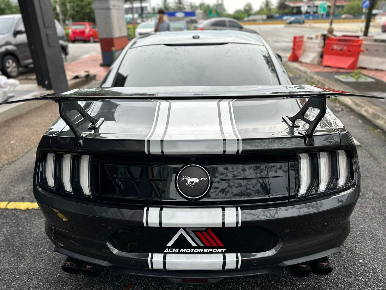 Ford mustang Cmst spoiler