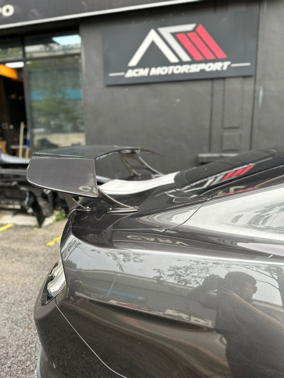 Ford mustang Cmst spoiler