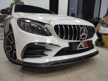 Mercedes benz w205 front bumper trim