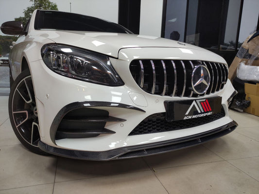 Mercedes benz w205 front bumper trim