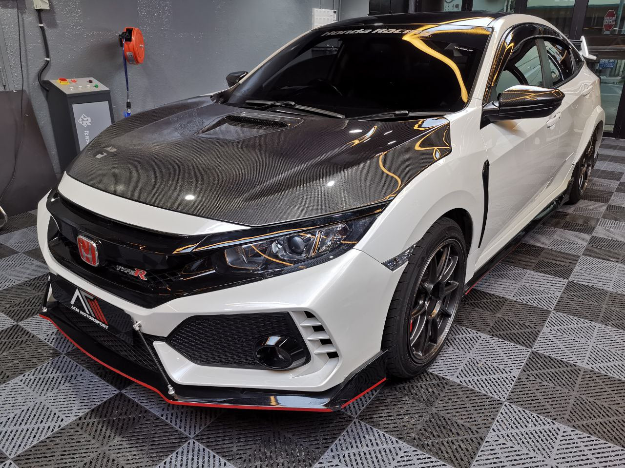 Honda civic fc type r design hood