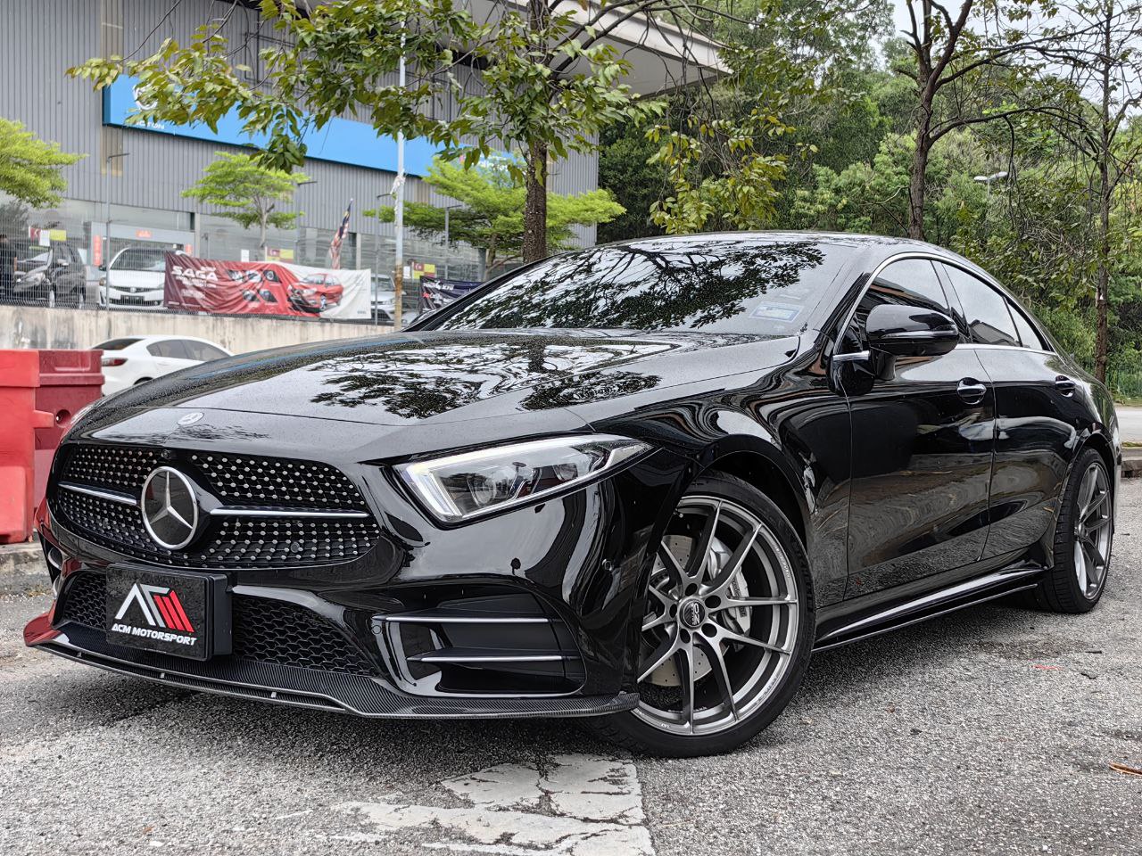 Mercedes benz CLS front lip BR