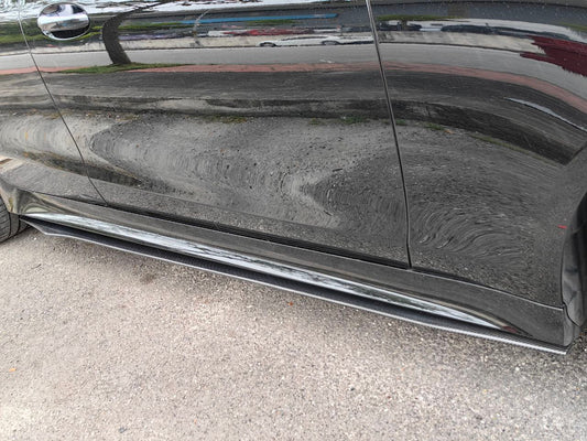 Mercedes benz CLS side diffuser