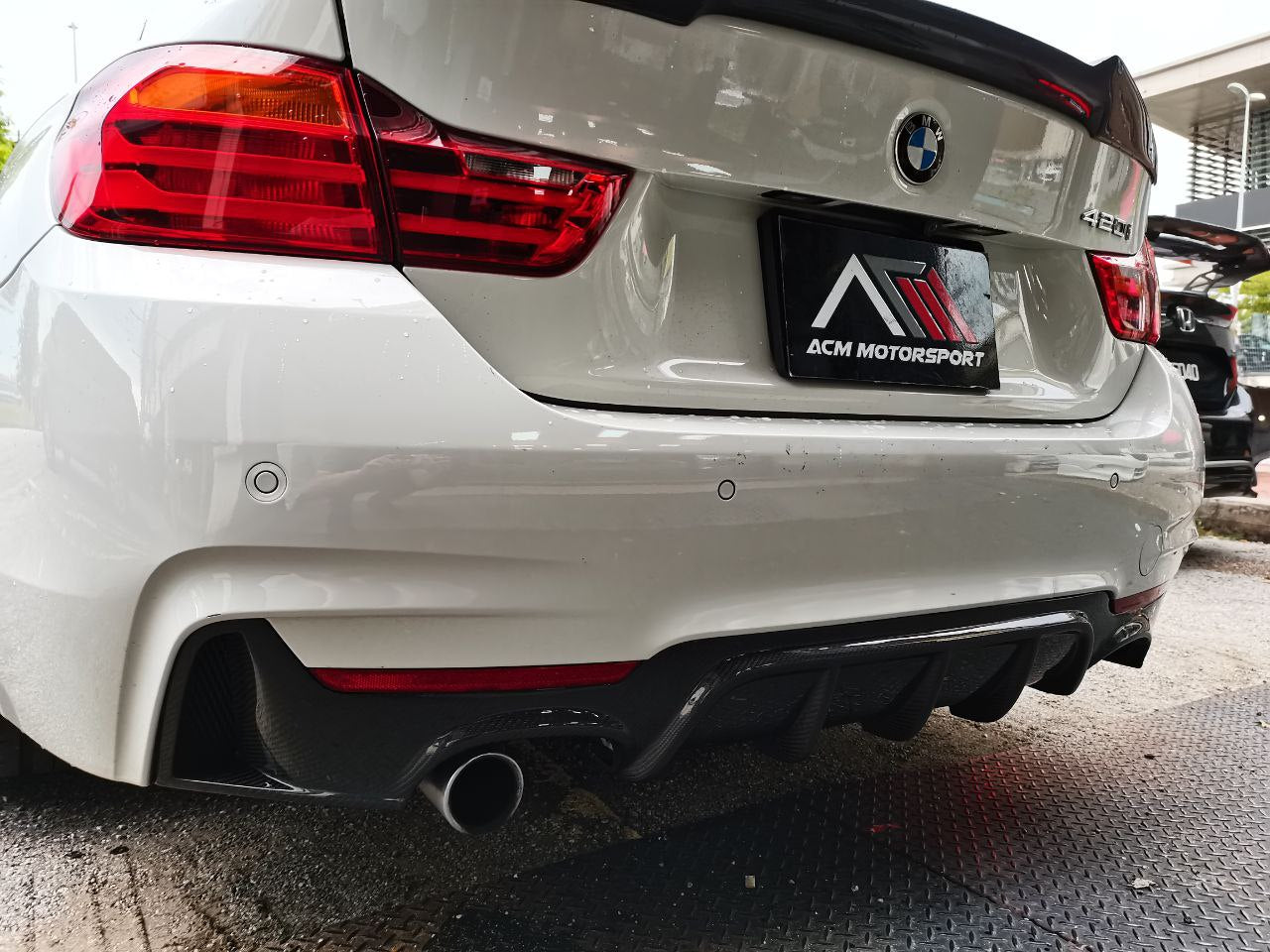 Bmw F32 peformance rear diffuser