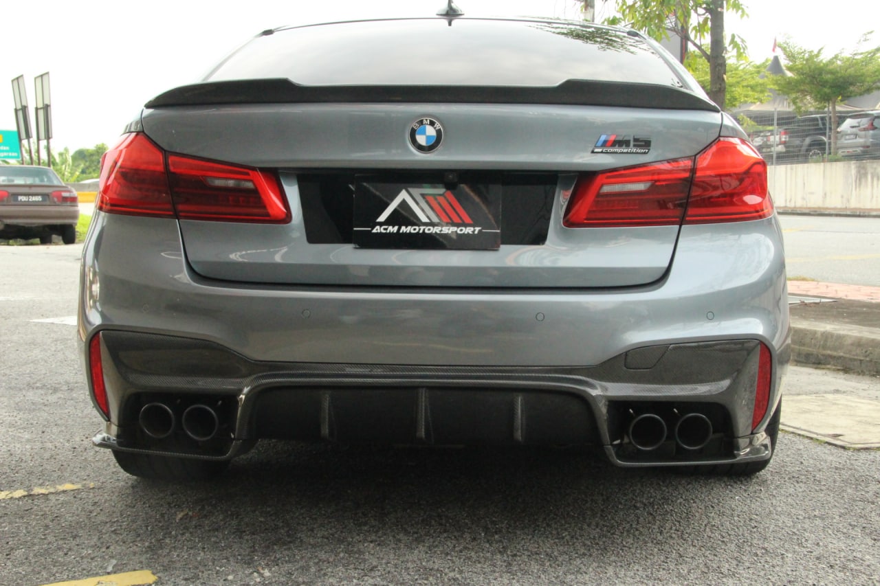 Bmw G30 rear diffuser M5c