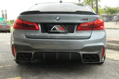 Bmw G30 rear diffuser M5c