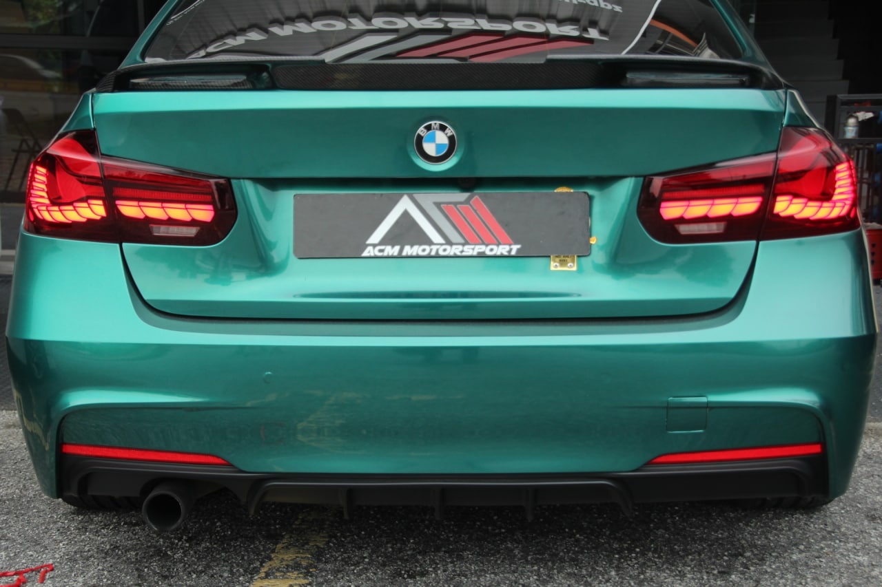 Bmw F30 ZL spoiler