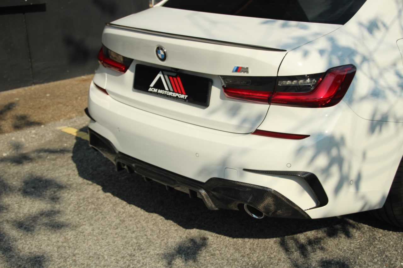 Bmw G20 msport rear canard