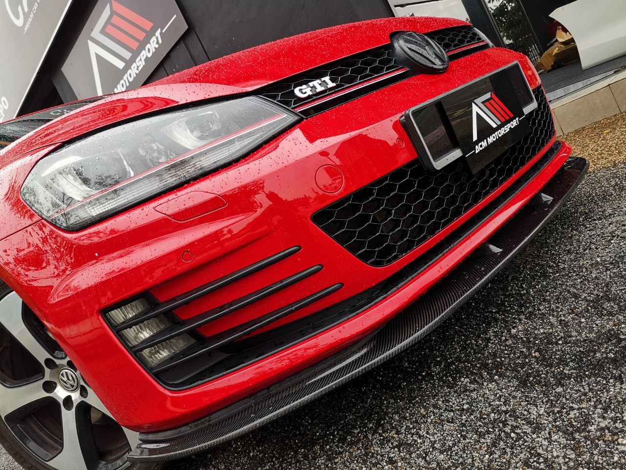 volkswagen golf mk7 gti front lip
