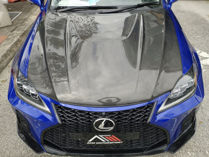 lexus is250 carbon fiber hood