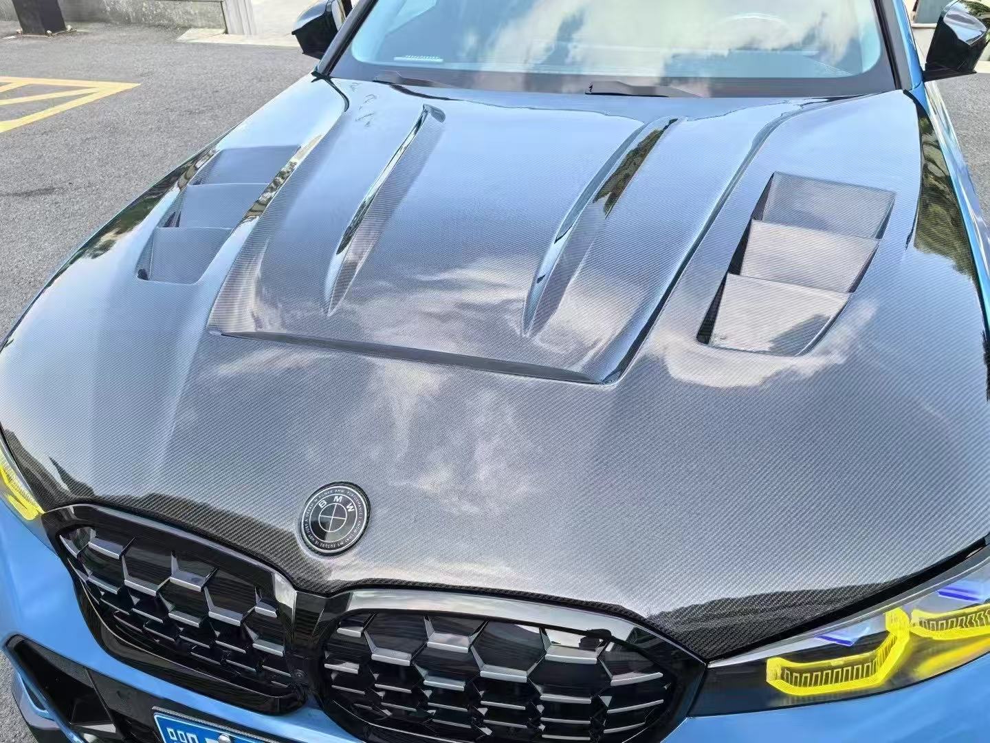 Bmw G20 Carbon hood v1