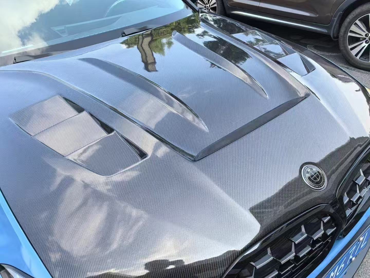 Bmw G20 Carbon hood v1