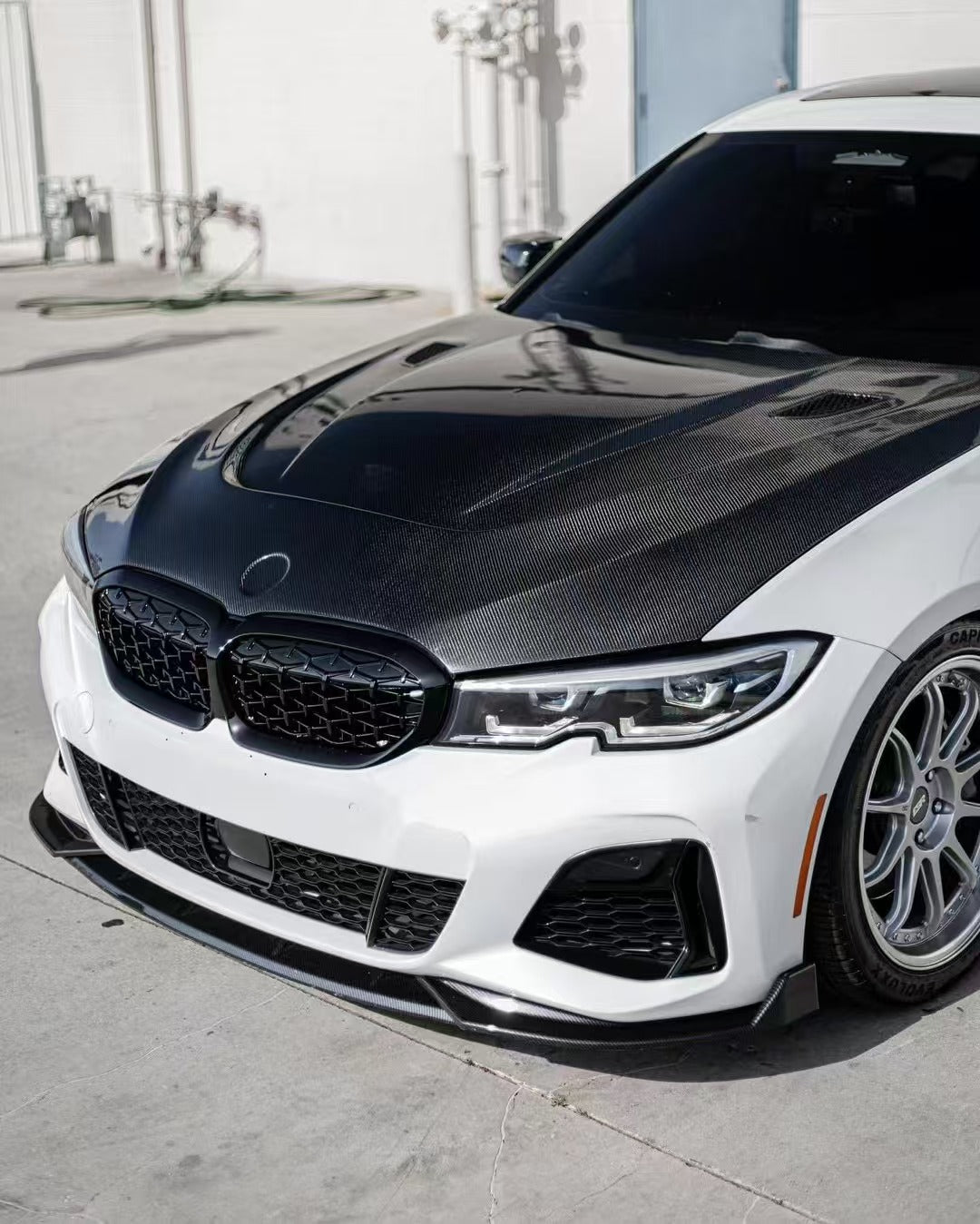 Bmw G20 v2 carbon fiber hood