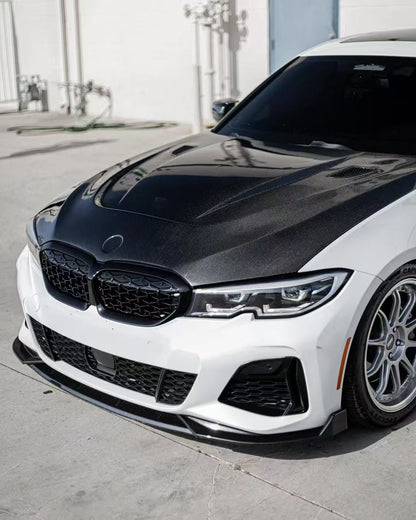 Bmw G20 v2 carbon fiber hood