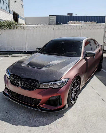 Bmw G20 v2 carbon fiber hood