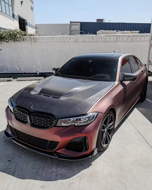 Bmw G20 v2 carbon fiber hood