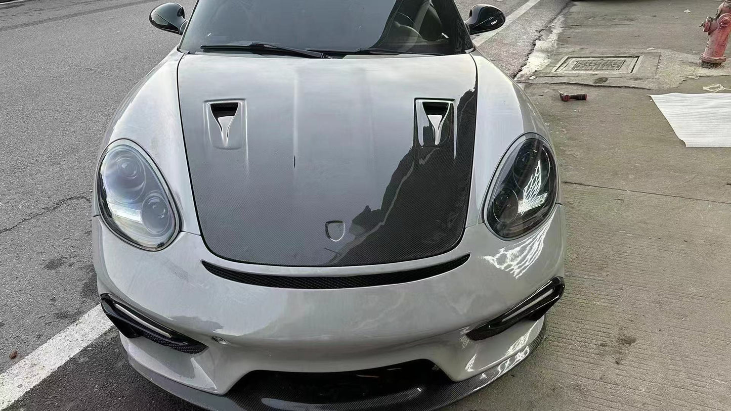 Porsche 987 Gt4 front hood