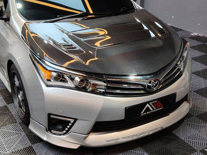 Toyota altis carbon fiber hood