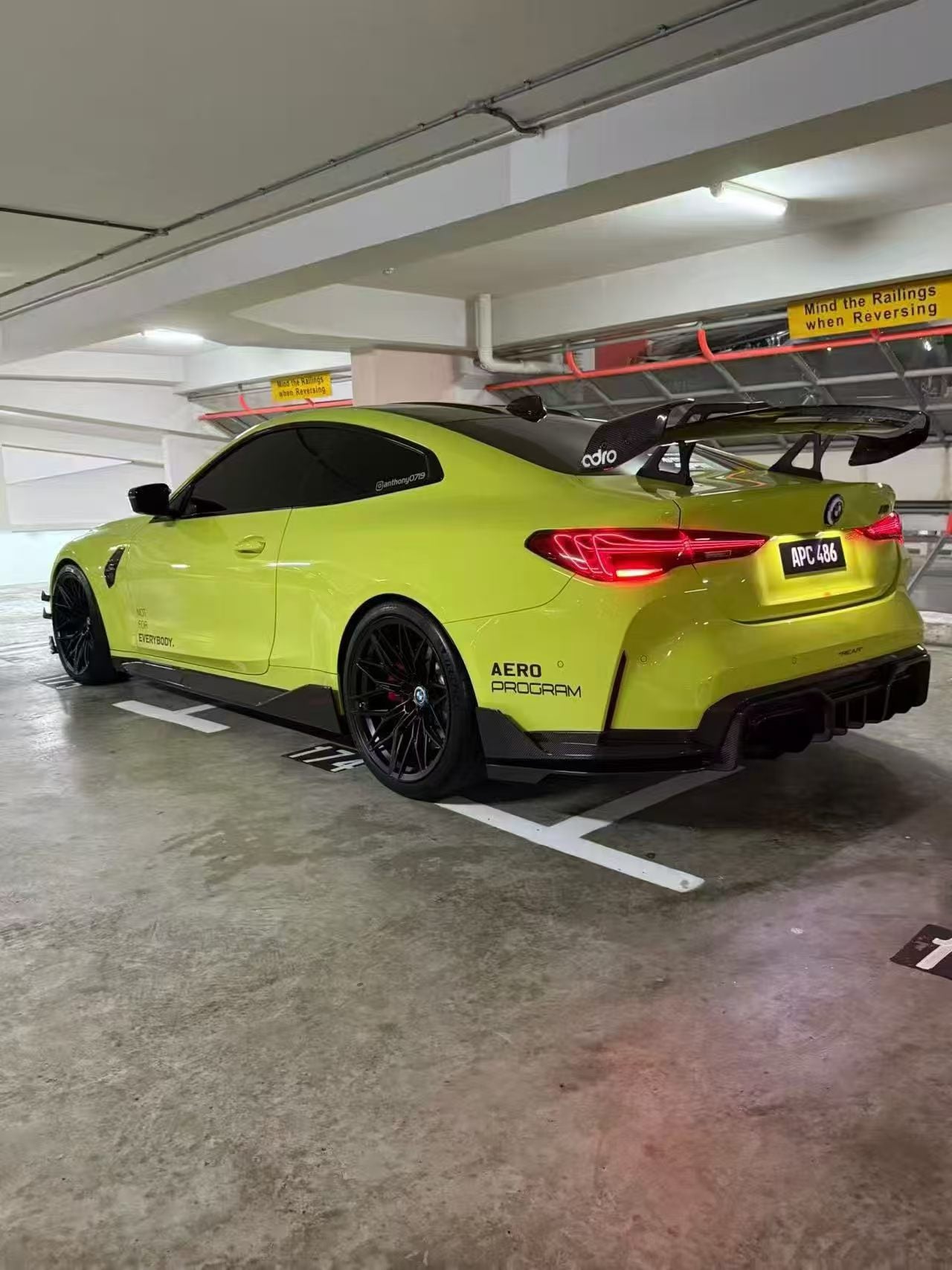 Bmw G82 ad spoiler Dcf