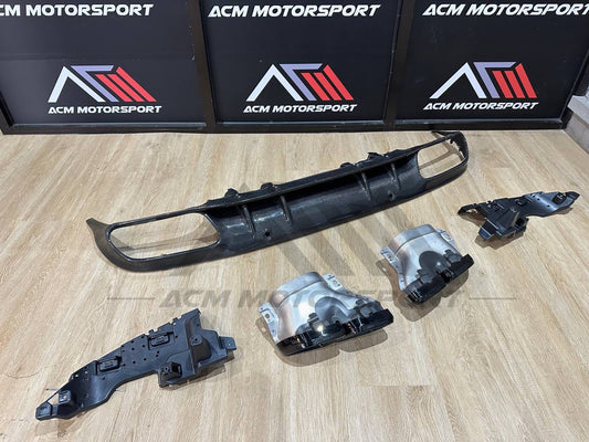 Mercedes benz w205 coupe rear diffuser