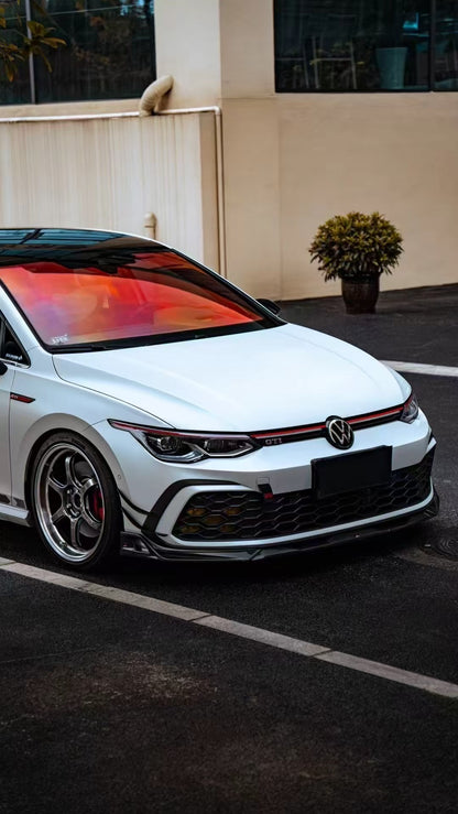 Volkswagen Golf mk8 GTi AE front lip ( Dry carbon )