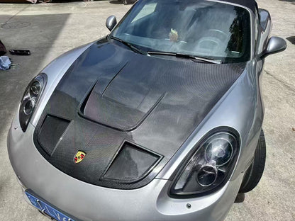 Porsche 718 hood Cs Dry carbon