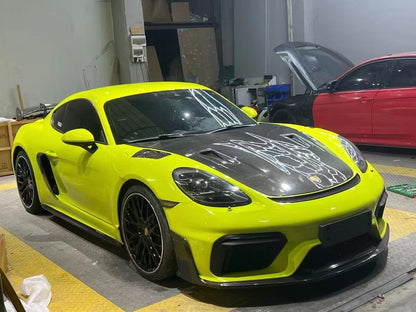 Porsche 718 gt4 carbon hood