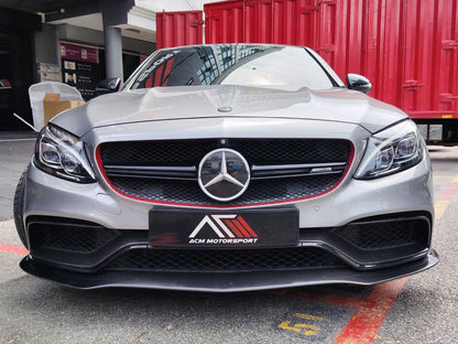 Mercedes benz W205 c63 Psm front lip
