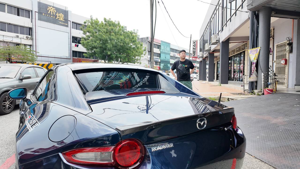 Mazda mx5 AM design spoiler