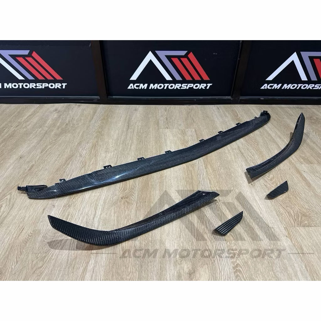 Mercedes benz w177 a45 carbon fiber canard set