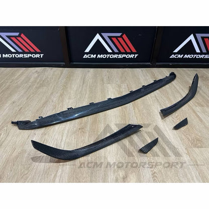 Mercedes benz w177 a45 carbon fiber canard set