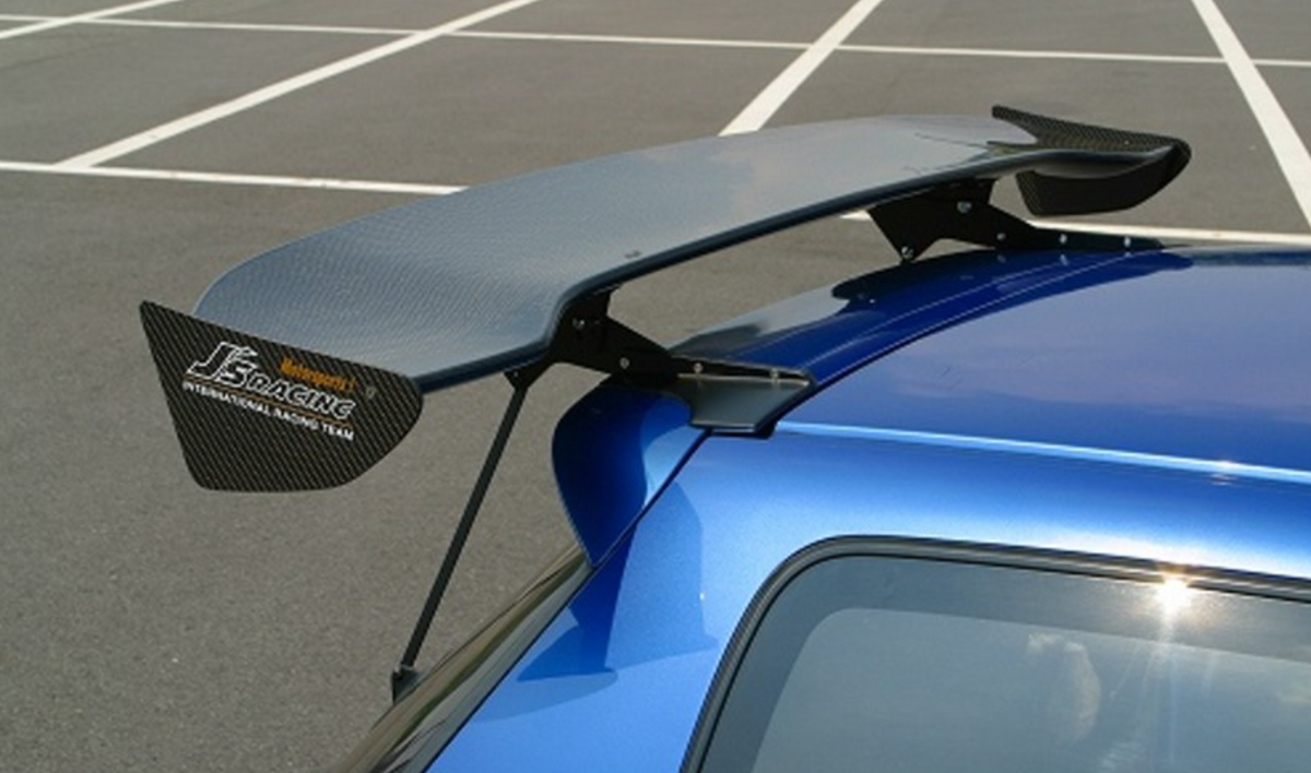 Js design gt wing for hatchback – ACM Motorsport
