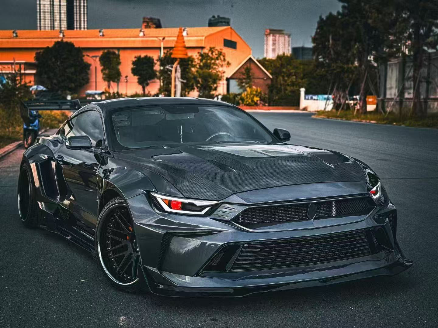 Ford mustang dawn wide body
