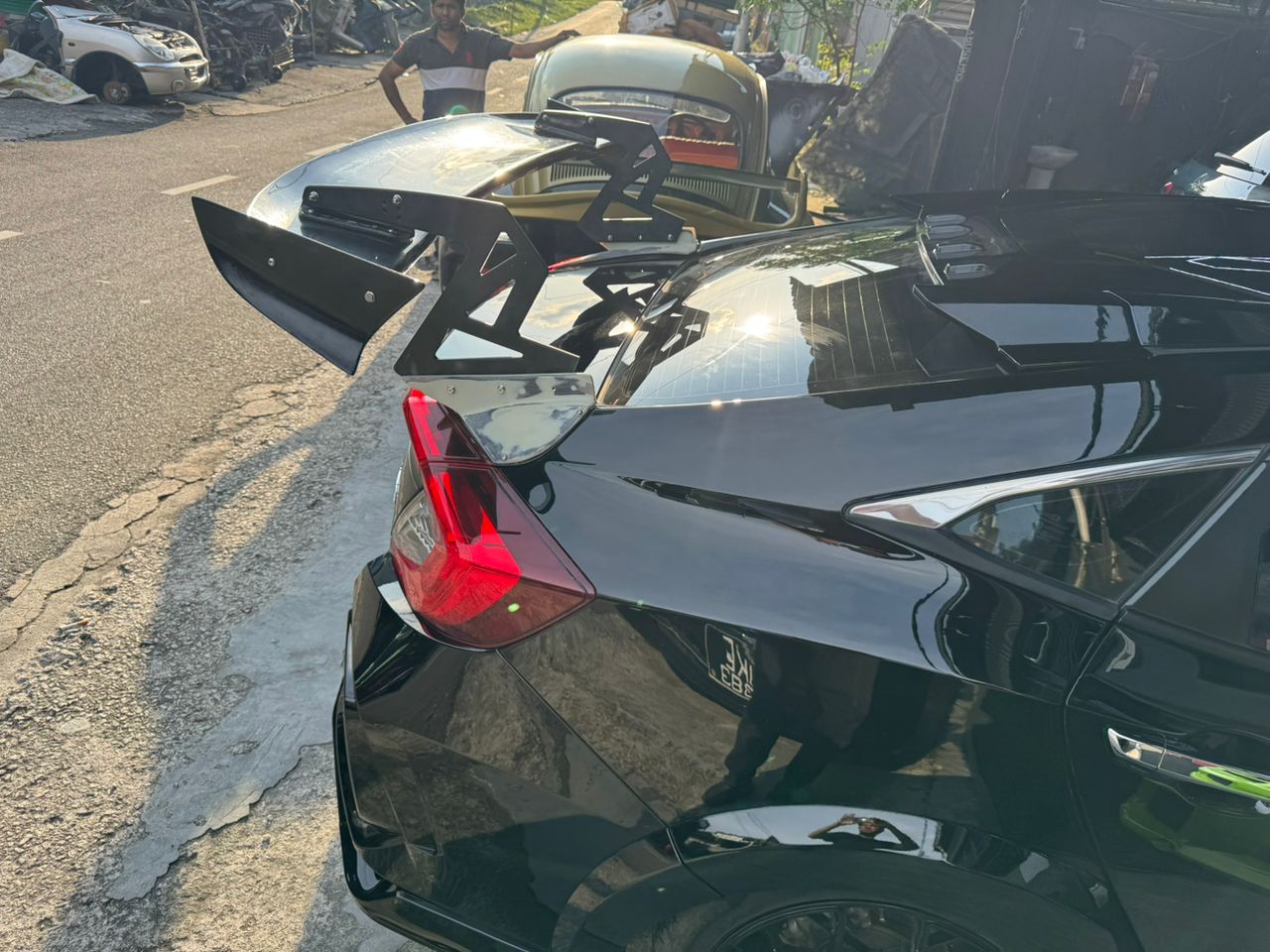 Honda civic fc sp carbon spoiler