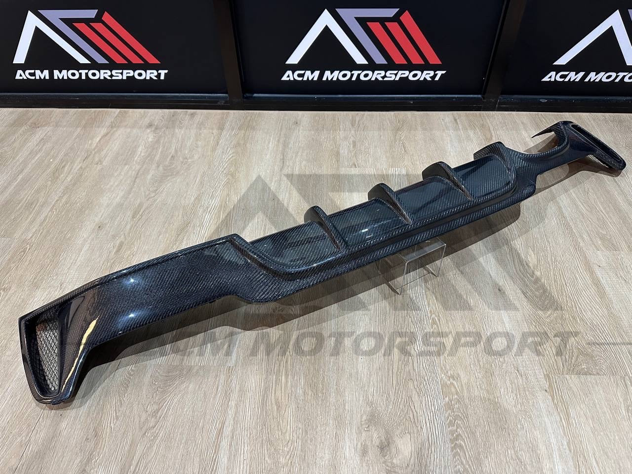 Bmw F32 peformance rear diffuser single hole