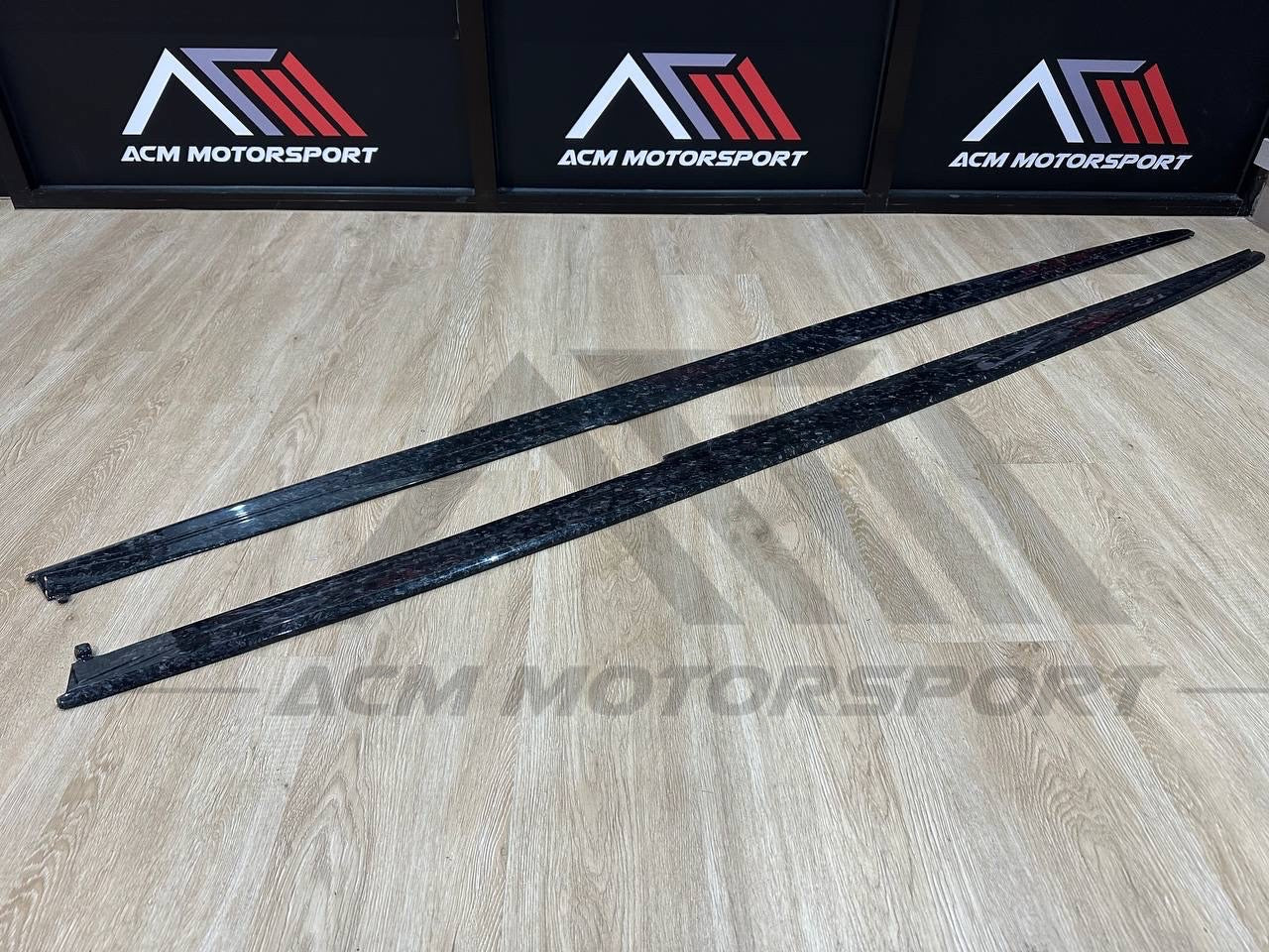 Bmw F30 peformance side diffuser forged carbon