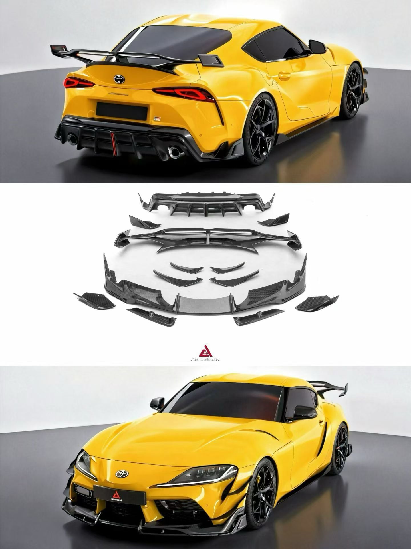 Toyota supra AE design bodykit