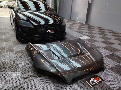 Audi TT mk2 carbon hood AS
