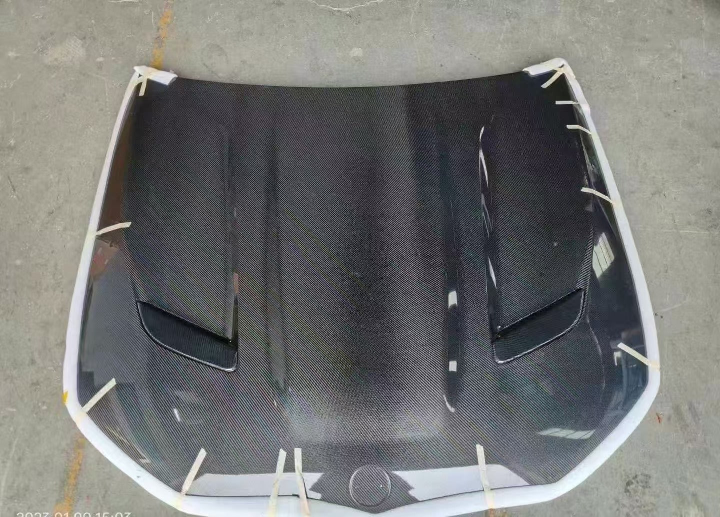 Bmw G30 Lci Cs hood