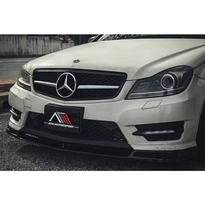 Mercedes benz w204 facelift front lip