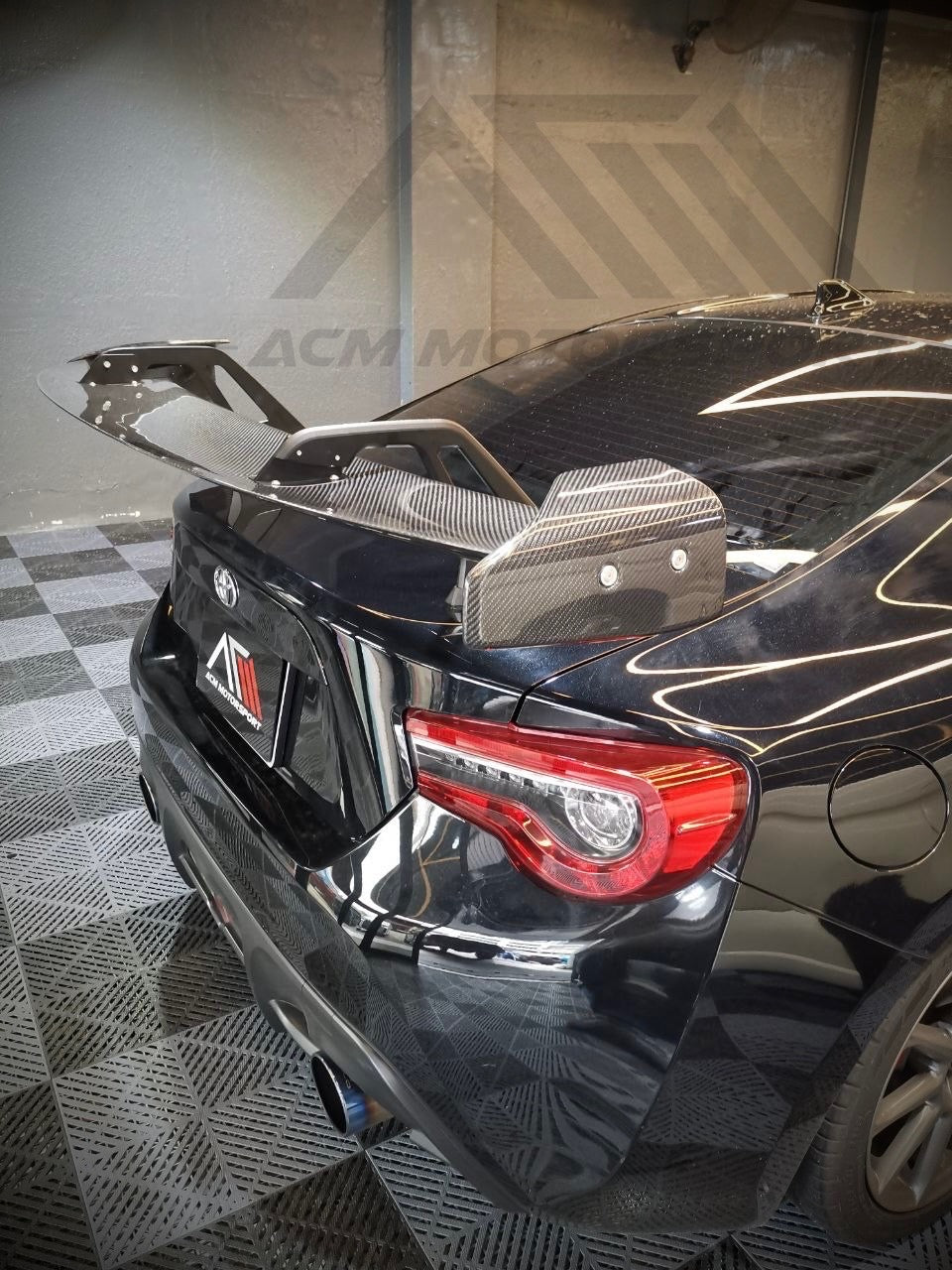 Toyota ft86 adro spoiler carbon