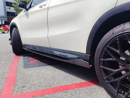 Meecedes benz X156 GLA45 side diffuser