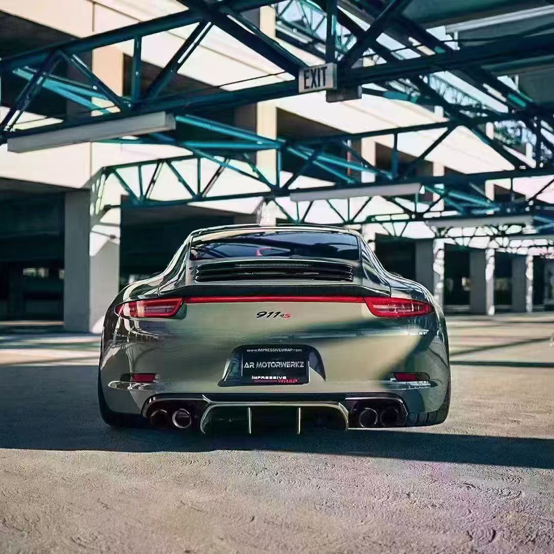 Porsche 911 991 V rear diffuser