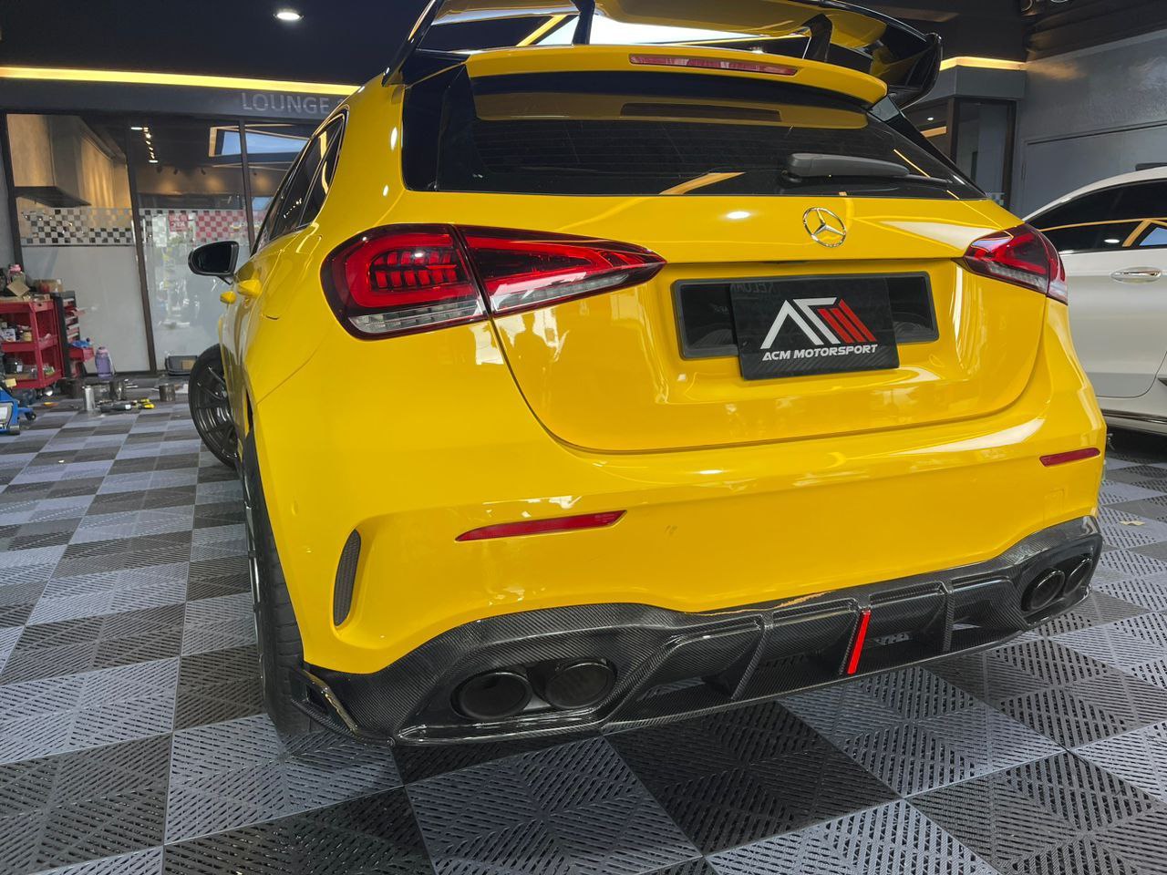 Mercedes benz w177 rear diffuser Ae